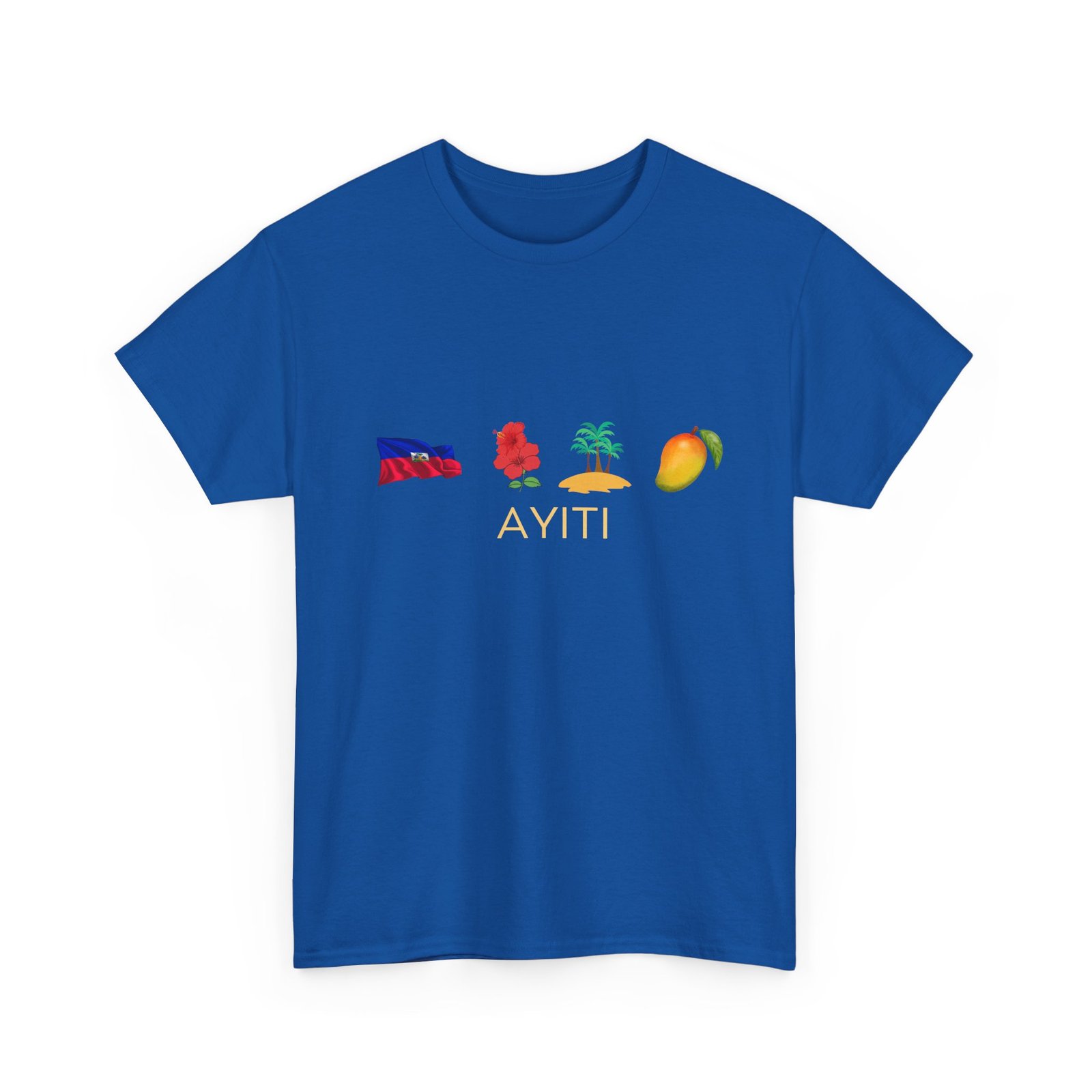 Ayiti Emoji Tee — Haiti Flag, Map & Mango Graphic T-Shirt - Image 32